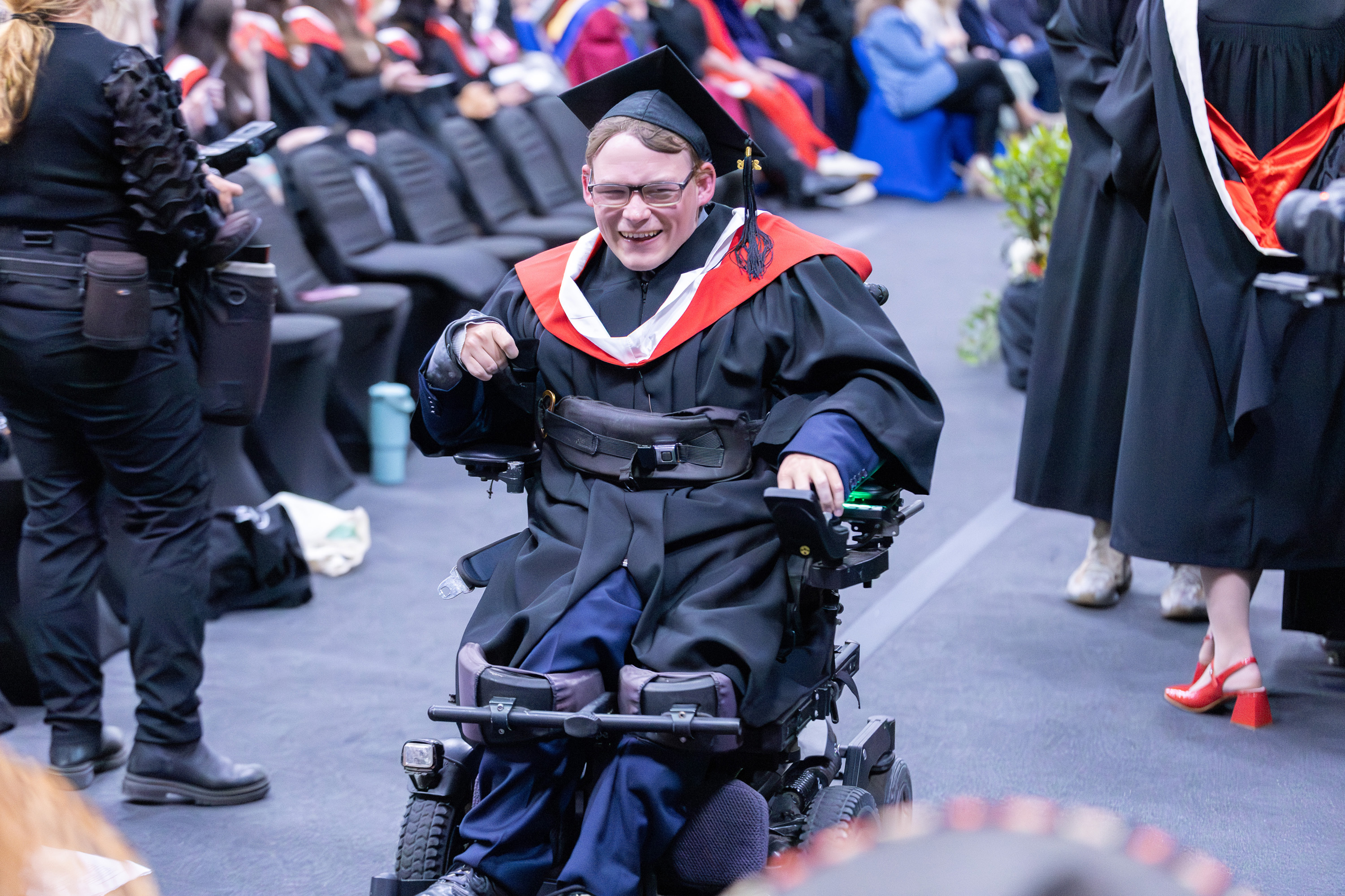Tagen Marshall at Convocation